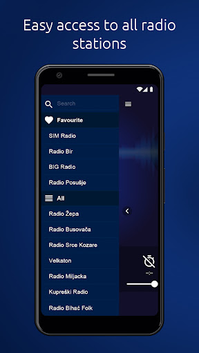 BA Radio - Bosnian radios ekran görüntüsü