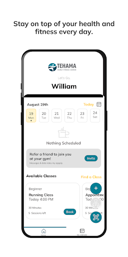 Tehama Family Fitness Center ekran görüntüsü