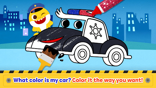 Baby Shark Car Town ekran görüntüsü
