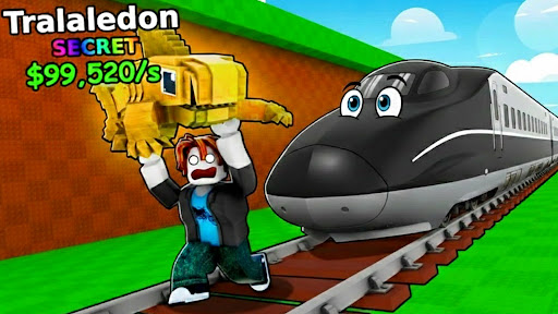 Chase Train for Brainrots! ekran görüntüsü