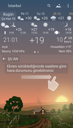 YoWindow ile Doğru Hava Durumu ekran görüntüsü