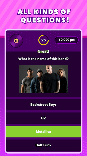 Trivial Music Quiz ekran görüntüsü