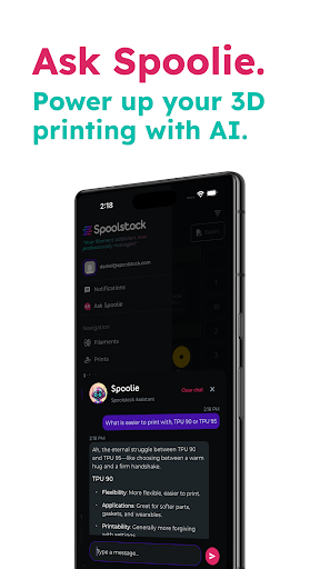 Spoolstock - 3D Printing Hub ekran görüntüsü