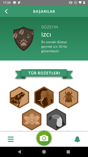iNaturalist tarafından Seek ekran görüntüsü
