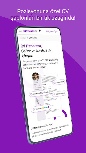 Kariyer.net İş İlanı Ara & Bul ekran görüntüsü