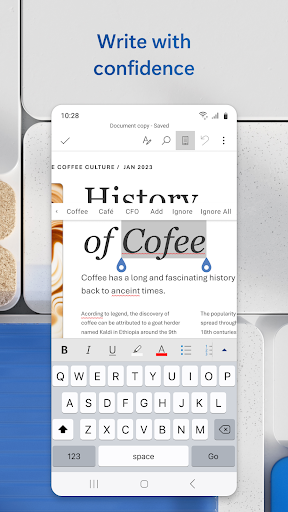 Microsoft Word: Edit Documents ekran görüntüsü