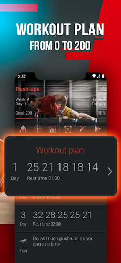200 Push Ups - Home Workout ekran görüntüsü