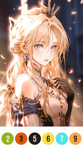 Anime Boyama Oyunları ekran görüntüsü