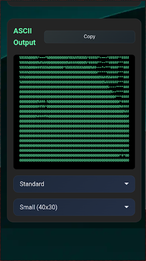ASCII Art Converter ekran görüntüsü