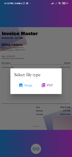 Invoice Master ekran görüntüsü