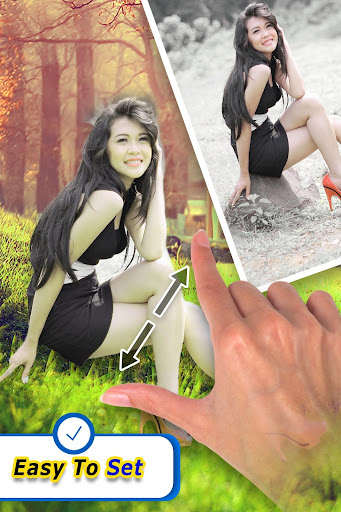 fotoğraf arka plan değiştirici ekran görüntüsü