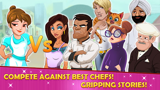 Kitchen story: Food Fever Game ekran görüntüsü