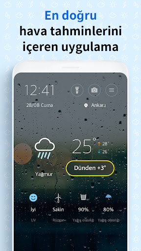 Hava Durumu Ekranı ekran görüntüsü