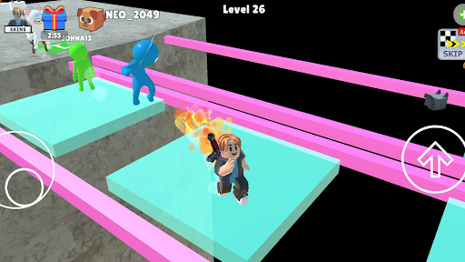 Obby Max 3D Parkour mini games ekran görüntüsü