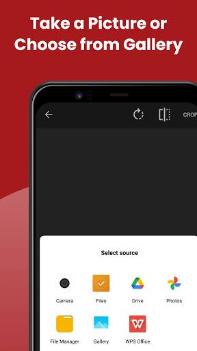Camera Translator - OCR ekran görüntüsü