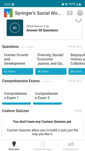 Social Work License Exam Prep ekran görüntüsü