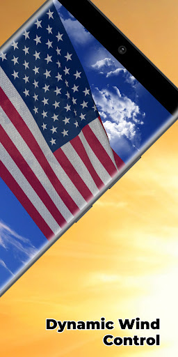 US Flag Live Wallpaper ekran görüntüsü
