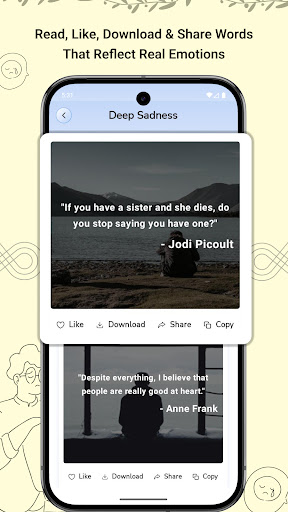 Sad Quotes ekran görüntüsü