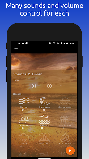Ocean Sounds for Sleep & Focus ekran görüntüsü