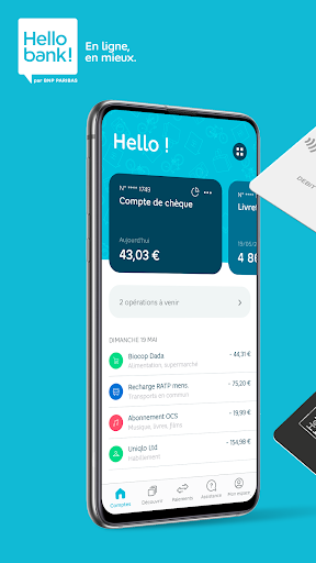 Hello bank! par BNP Paribas ekran görüntüsü