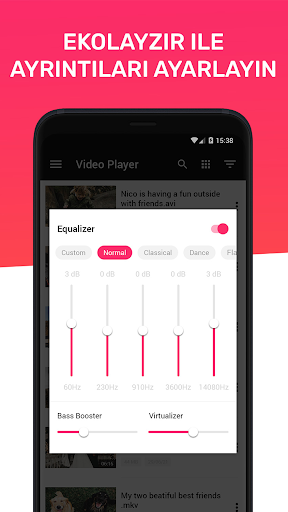 Video Player for Android - HD ekran görüntüsü