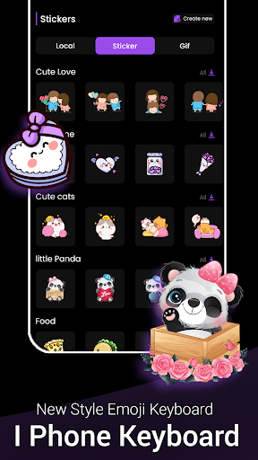 iPhone Keyboard - iOS Emoji ekran görüntüsü
