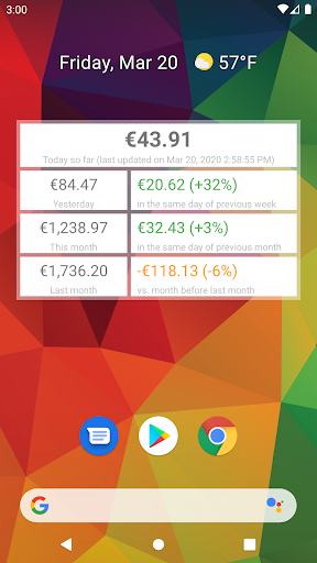 My app earnings reports ekran görüntüsü