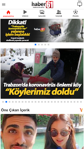Haber 61 - Trabzon Haber ekran görüntüsü
