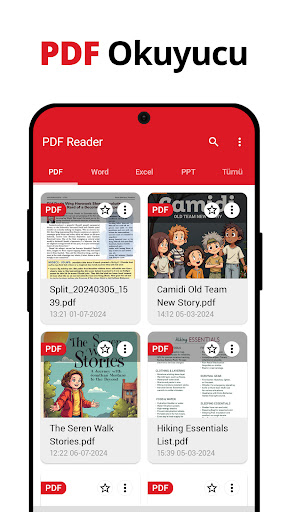 PDF Okuyucu - PDF tarayıcı ekran görüntüsü