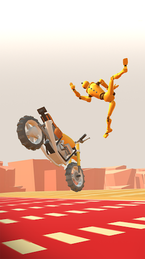 Ragdoll Bike: Downhill 3D ekran görüntüsü