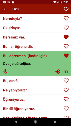 Hırvatça öğrenin ekran görüntüsü