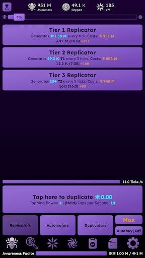 Idle Dyson Swarm: Nanite ekran görüntüsü