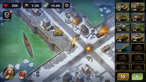 WWII Defense: RTS Strateji ekran görüntüsü