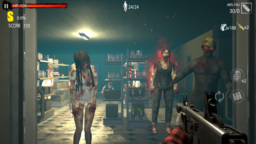 Zombie Hunter D-Day : 20Mil + ekran görüntüsü