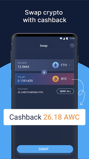 Bitcoin Wallet Crypto Ethereum ekran görüntüsü