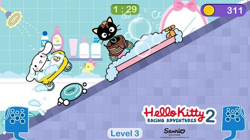 Hello Kitty oyunları - araba ekran görüntüsü