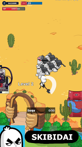 Alien Tamer: Meme invasion ekran görüntüsü