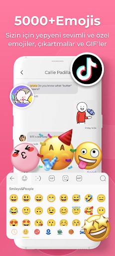 Emoji Klavye Lite-Emoji&Tema ekran görüntüsü