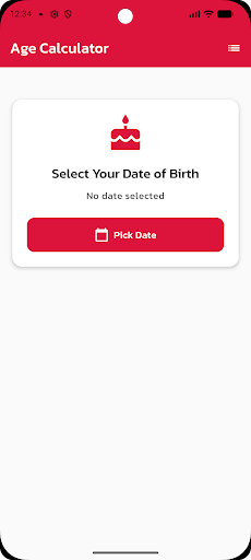 Age Calculator - Date Of Birth ekran görüntüsü