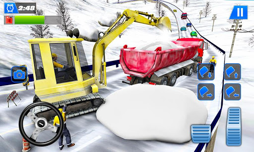 Snow Plow Construction Games ekran görüntüsü