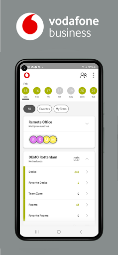 Vodafone Office Spaces ekran görüntüsü