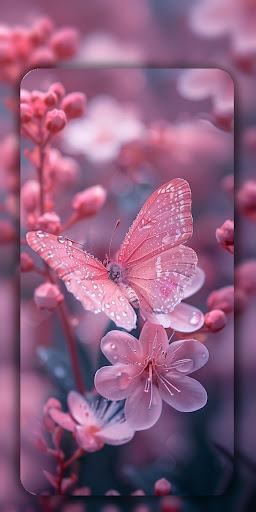 Pink Wallpaper HD background ekran görüntüsü