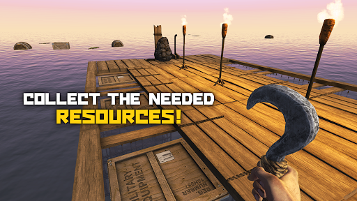 Survival on Raft: Multiplayer ekran görüntüsü
