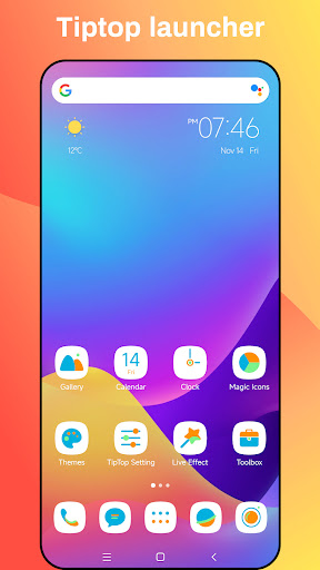 TipTop Launcher for Android 16 ekran görüntüsü