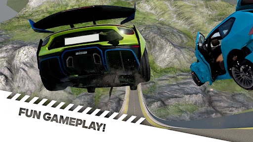 Ramp Crash Car - Deadly Fall ekran görüntüsü