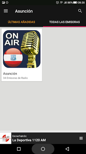 Asuncion Radio Stations ekran görüntüsü