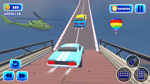 Stunts Driving Games for Kids ekran görüntüsü