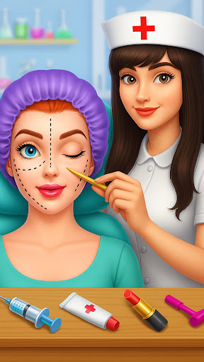 Virtual Plastic Surgery Game ekran görüntüsü