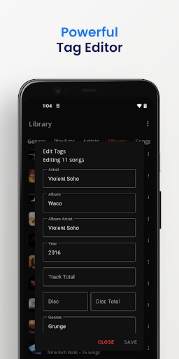 Shuttle Music Player ekran görüntüsü