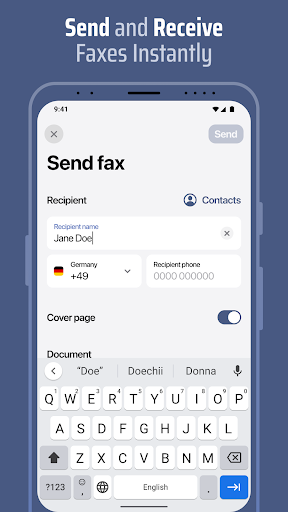 Faxium - Send Fax from Phone ekran görüntüsü